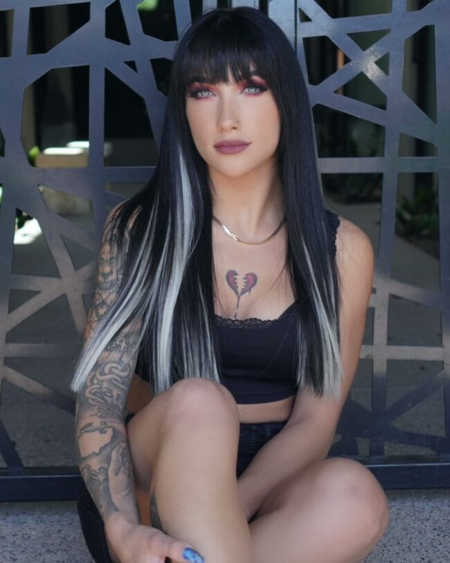 Bold Gothic Glam Look