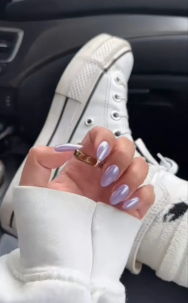 Lavender Dreams on Nails