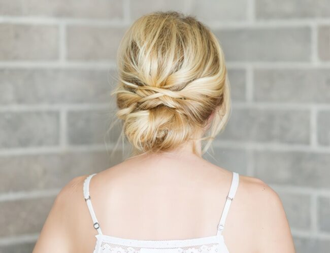 Accessory-Infused Low Buns