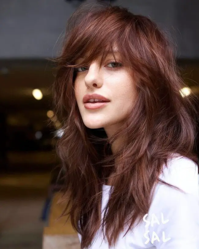 Bold Burgundy Hair Adventure