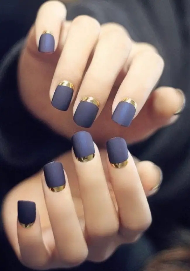 Bold Blue Nail Magic