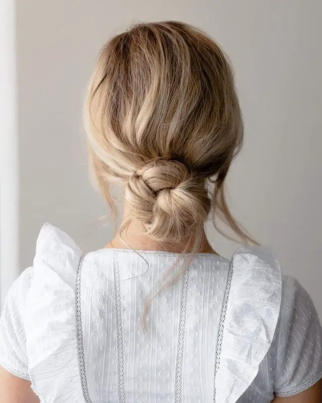 Effortless Beauty in Buns