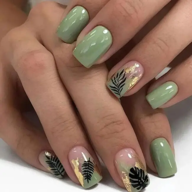 Subtle Fern Whispers in Earthy Tones